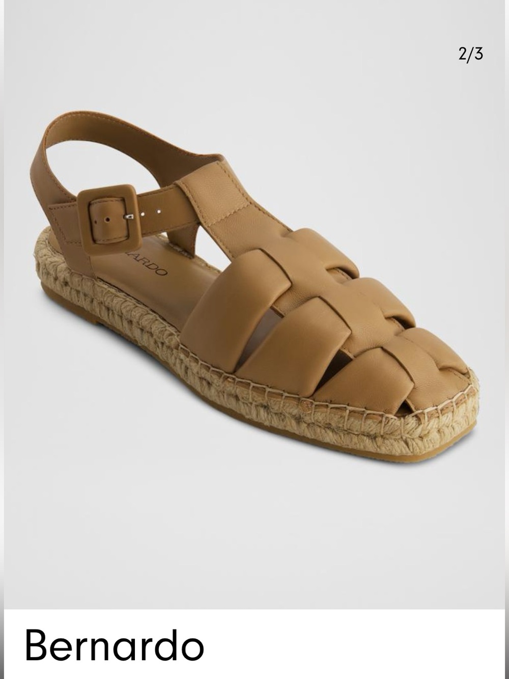 🆕 Bernardo Monri Fisherman Espadrilles